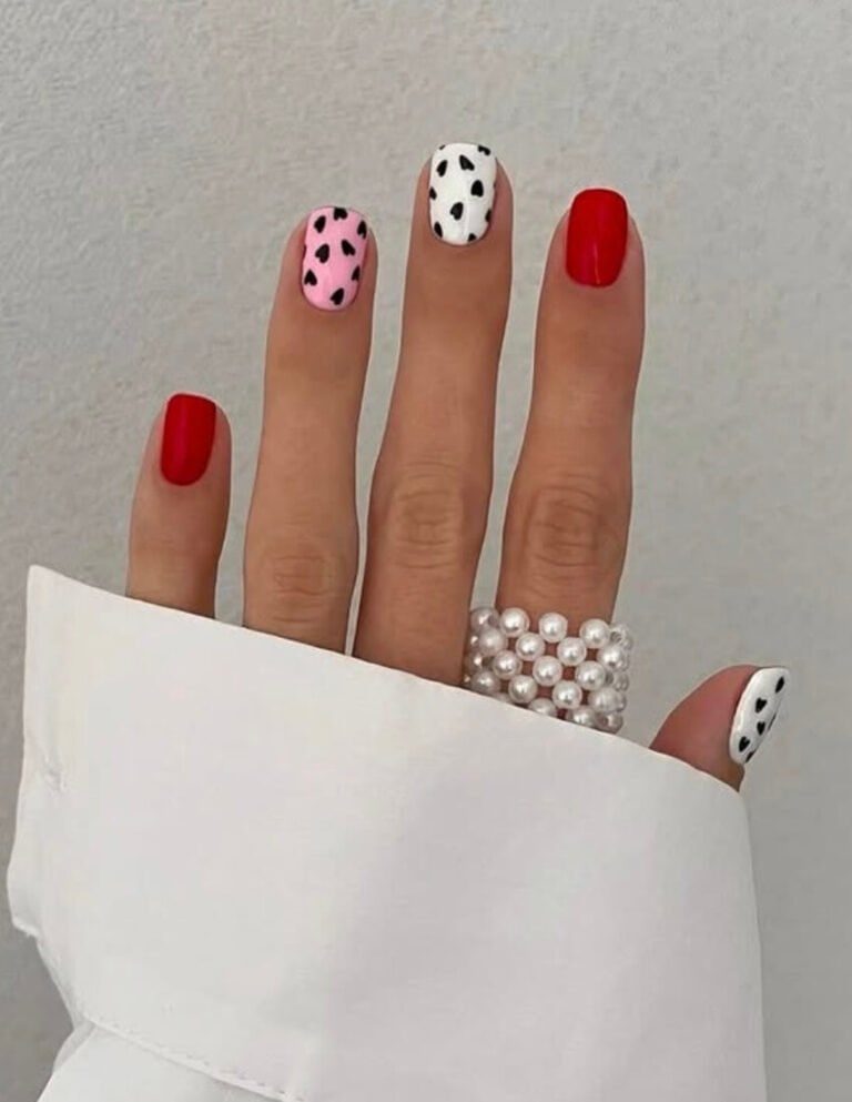 27 Super Cute Heart Nail Ideas That Will Steal Your Heart